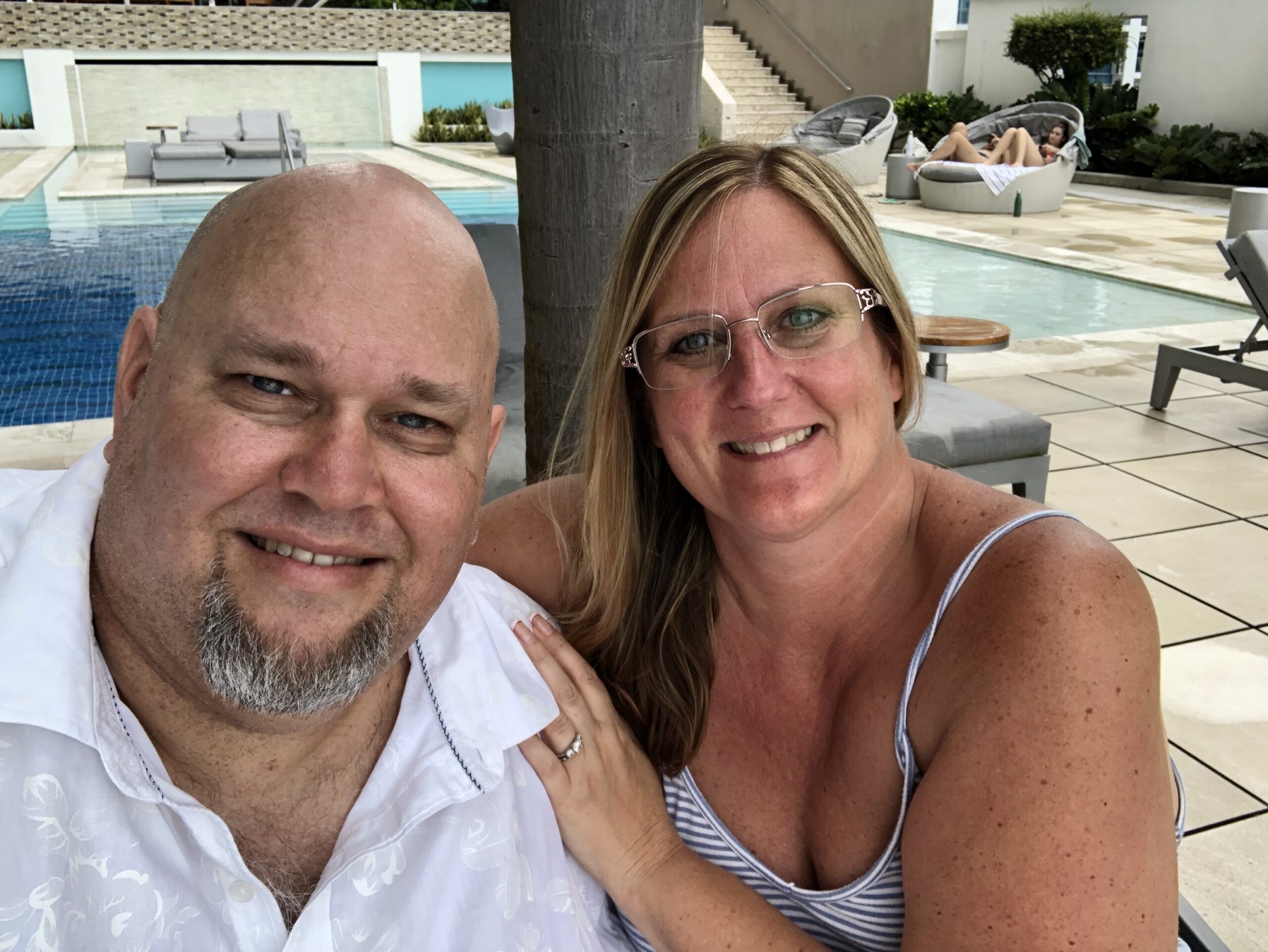 Afternoon at the JW Marriott Panama pool