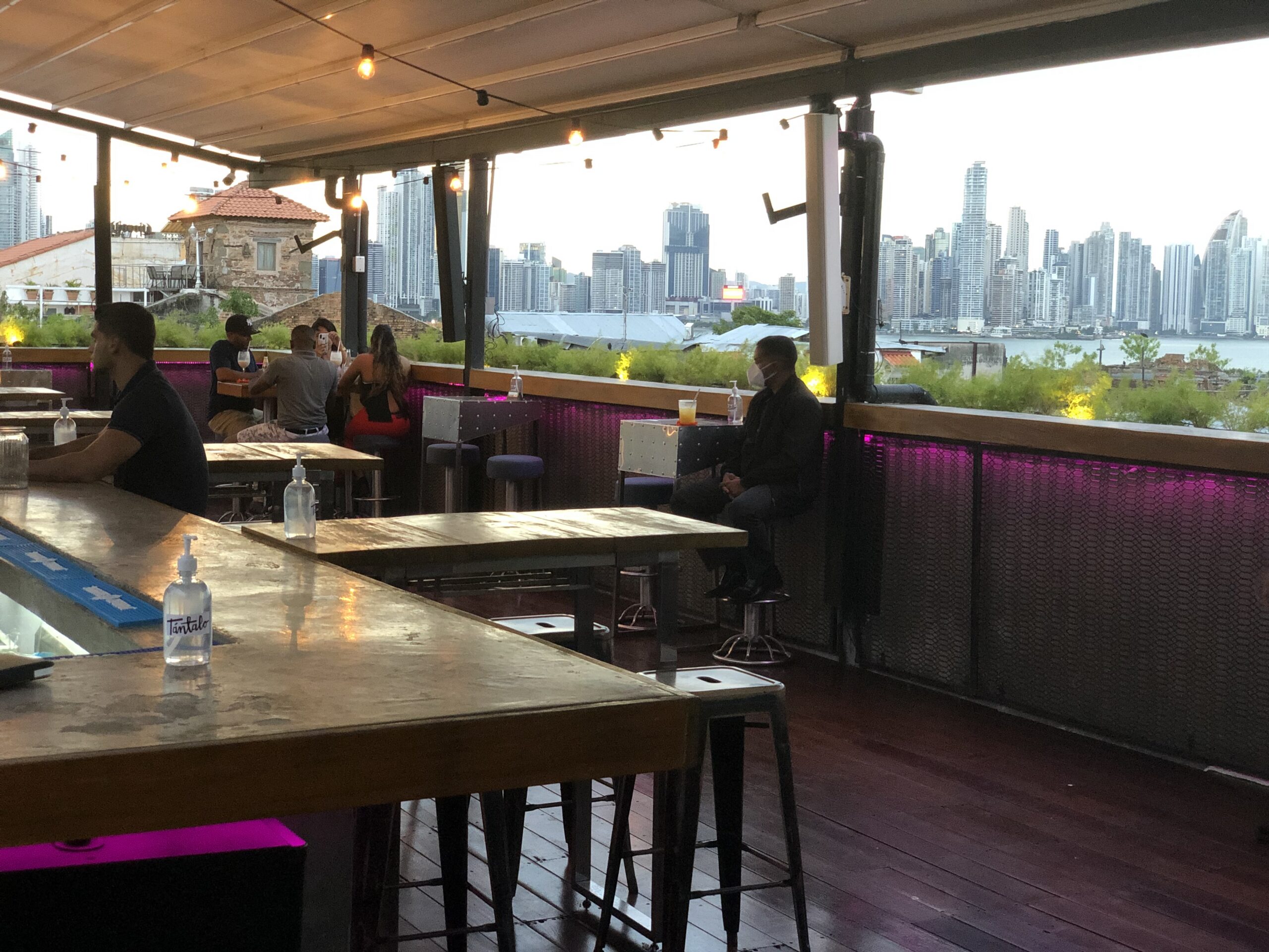 Cocktails at Sama Sky Lounge