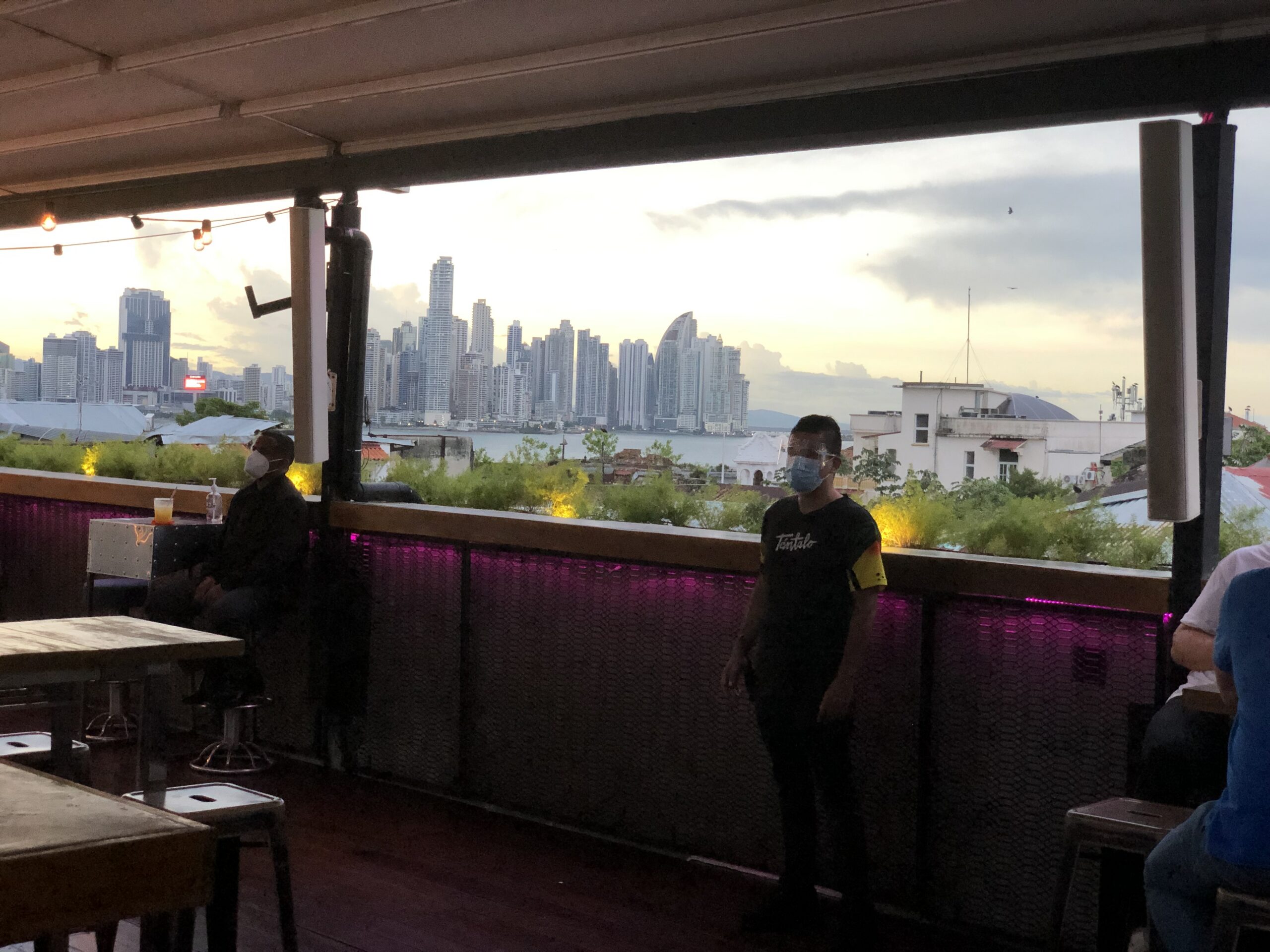 Views from Sama Sky Lounge
