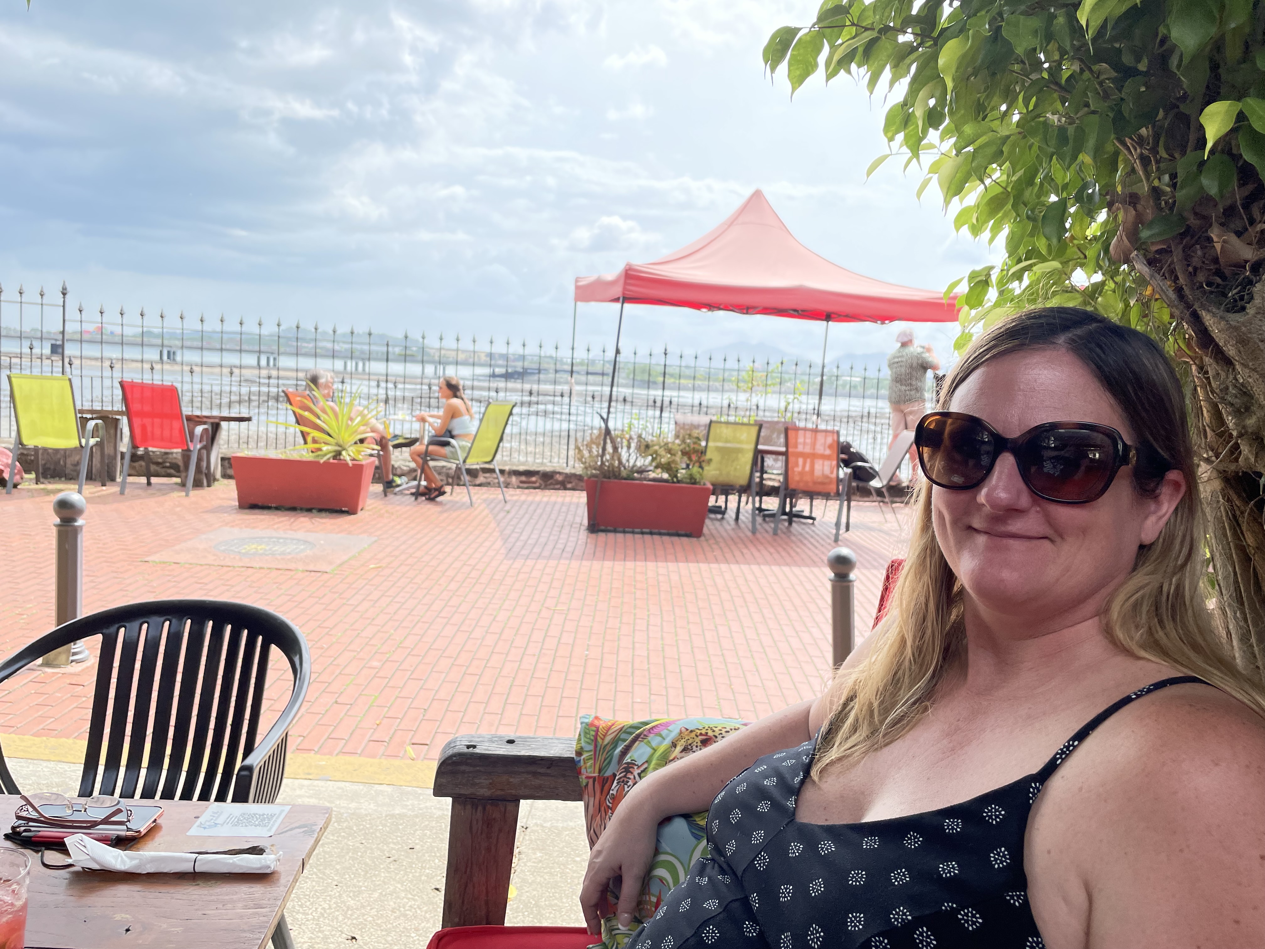 Susan at Finca del Mar, Paseo Las Bóvedas, Casco Viejo