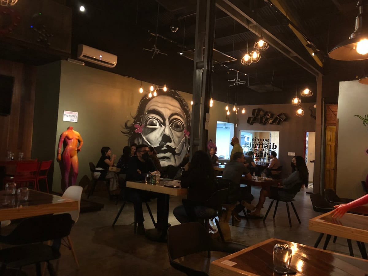 Dinner at 5inco Comida Urbana, Panama City