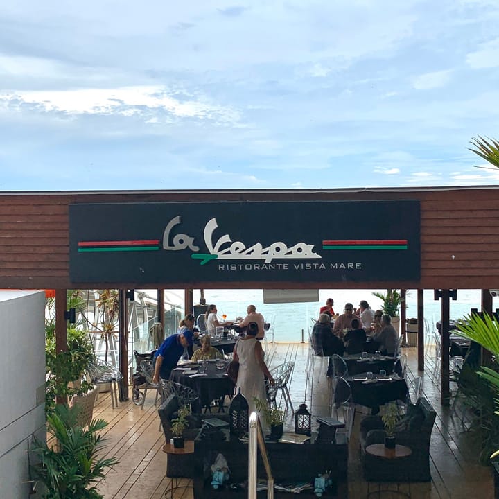 Lunch at La Vespa Vista Mare — JW Marriott Panama